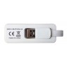 Techly IDATA USB-ETGIGA-3A - Converter USB 3.0 to RJ45 LAN Audio Video Converters Onetrade
